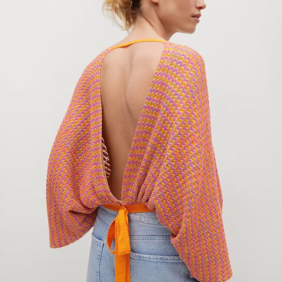 Mango Multicolor Knit Top - Picture 2 of 8